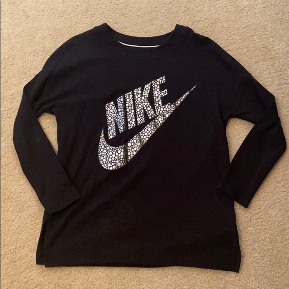 nike nrg plaid crewneck sweatshirt